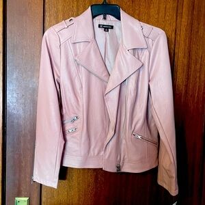 MOVING SALE! NWT INC Mauve Rose moto jacket